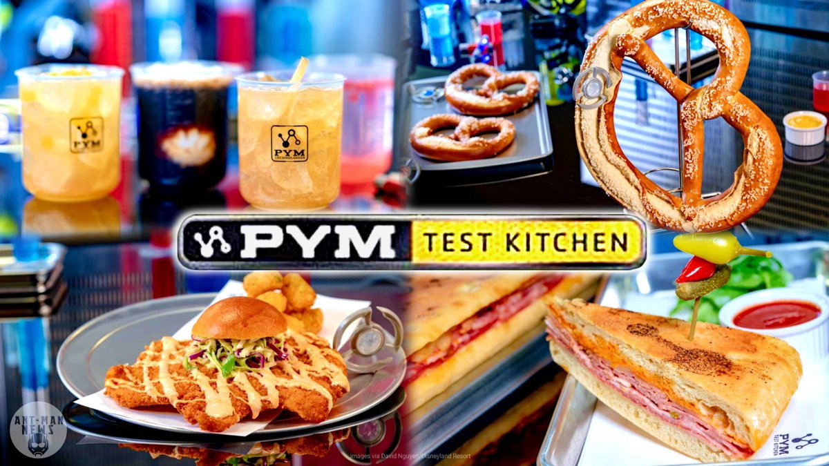 Pym Test Kitchen, and a selection of their dishes.