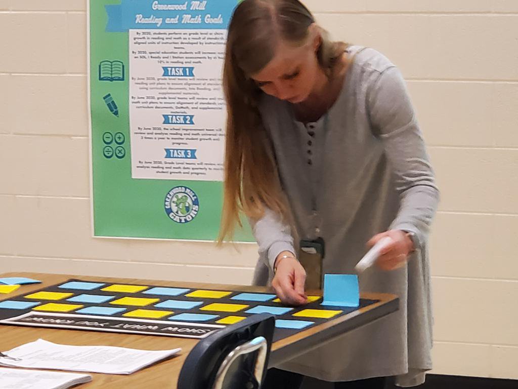 Sharon53363694's tweet photo. Part of math workshop is having students reflect daily.   FCPS teachers creating ways for students to reflect.  #fcpsinspire2025 https://t.co/hD7kUhbInp