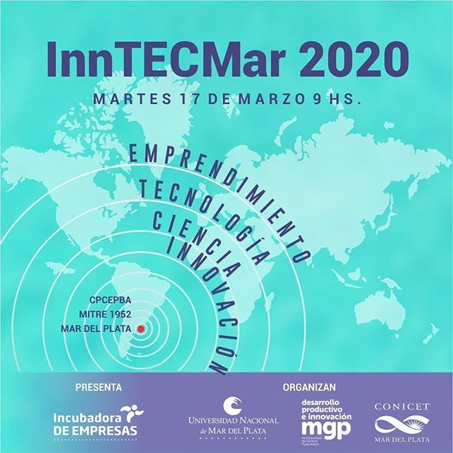 elmodular's tweet image. Hablamos con María Eugenia Libera, quien nos informa sobre la primera edición de "InmTECMar 2020", emprendimiento, innovación, tecnología y ciencia de Mar del Plata, que se desarrollará el próximo martes 17/3 de 9 a 14 en Consejo Profesional de Ciencias … ift.tt/2TLICCt
