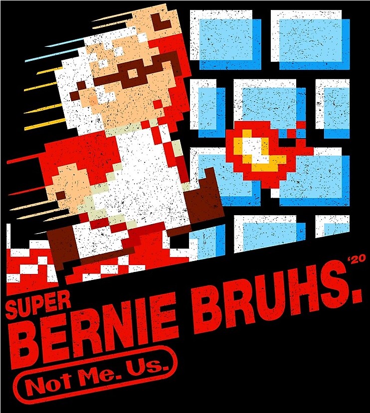 TeesForProgress's tweet image. SUPER BERNIE BRUHS - BERNIE SANDERS

A design depicting Senator Bernie Sanders as a popular videogame character.

Follow, retweet, and help spread the word!🙏
#Bernie2020 #BernieWarriors #BernieBruh #TeesForProgress

redbubble.com/shop/p/4570647…