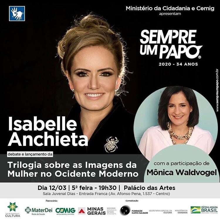 oestadodaarte's tweet photo. Amanhã, lançamento de 'Imagens da Mulher no Ocidente Moderno', de Isabelle Anchieta (@IsabelleAnchiet), colaboradora do Estado da Arte. Um bate-papo no Palácio das Artes, em BH, com a participação de Monica Waldvogel (@MonicaWaldvogel). https://t.co/iB7CMCwl9v