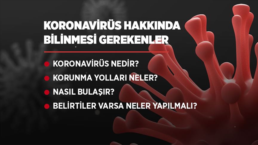 • Kovid-19 nedir?
• Korunma yolları neler?
• Nasıl bulaşır?
• Belirtiler varsa neler yapılmalı?

#Koronavirüs hakkında bilinmesi gerekenler v.aa.com.tr/1761694