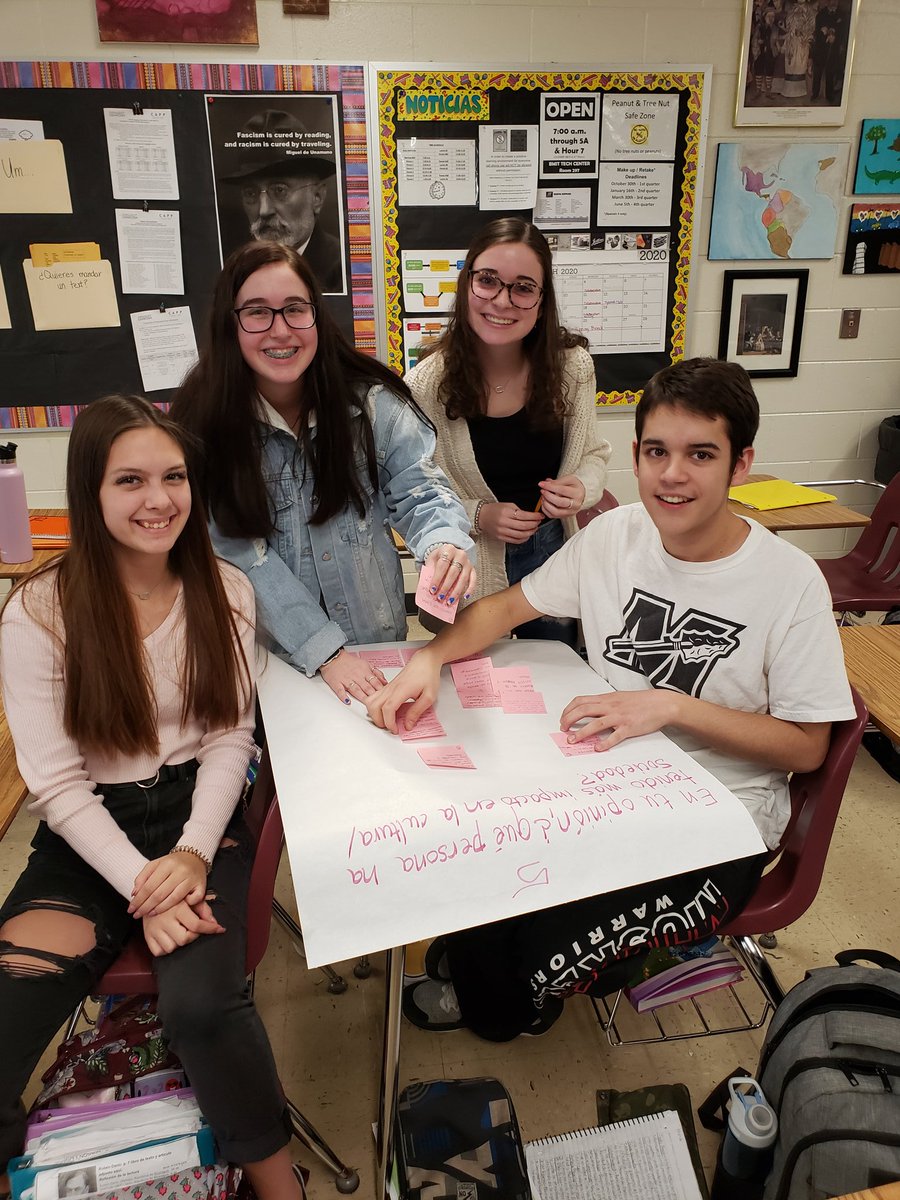 loefflerbell's tweet image. #CAPPSPA204 continuing their study of significant Hispanic Americans. #categorizing #summarizing #cooperation #whoinspiresus? @MuskegoNorwaySc @MHSIrvine