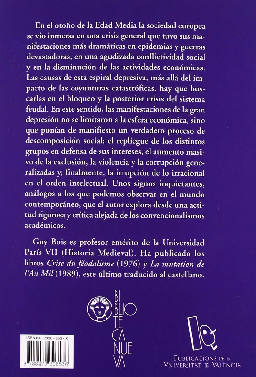 SCARLPEZGMEZ's tweet photo. En estos tiempos, en que vivimos desmemoriados, como si todo fuera nuevo cada día, conviene echar la vista atrás y releer obras como la de Guy Bois. https://t.co/phnrdcWknO