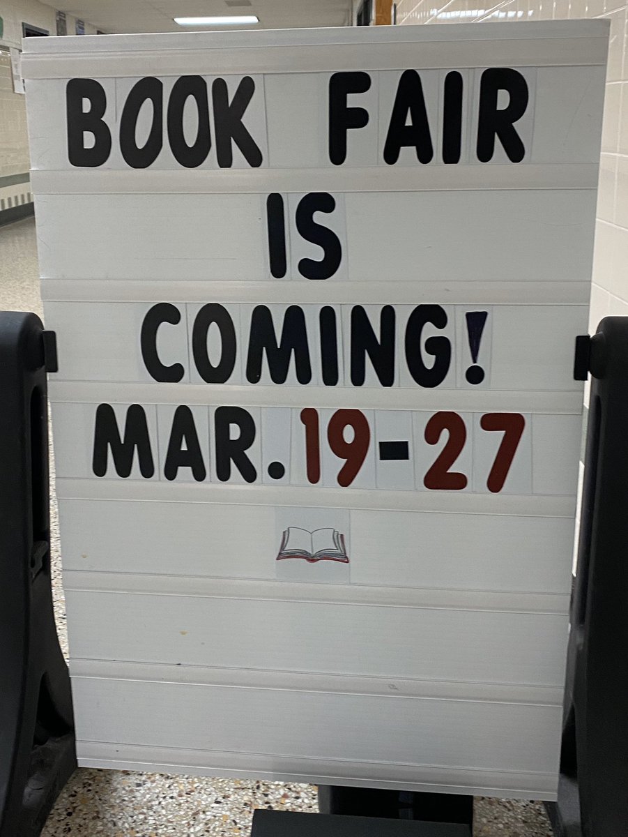 LibraryIngalls's tweet photo. Our @Scholastic book fair opens a week from tomorrow! https://t.co/xnLjYfjrGS