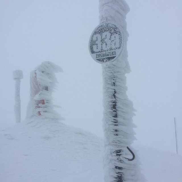 On Chopok - the third highest peak of the Low Tatra, Slovakia.