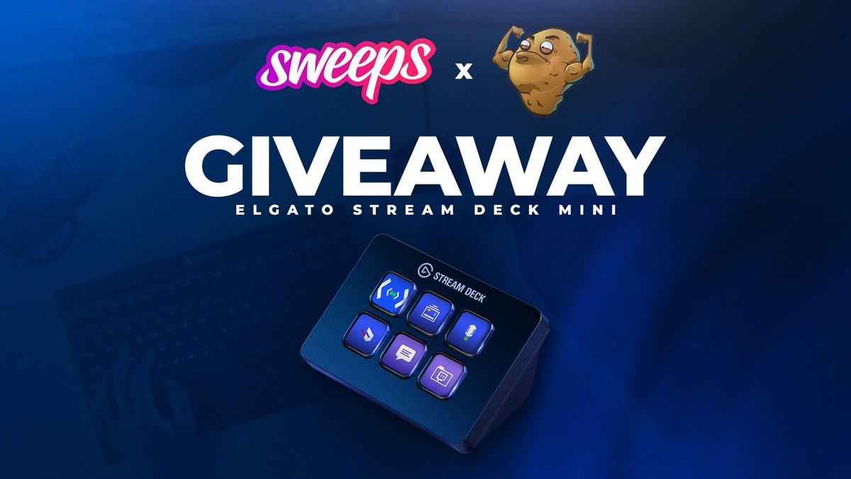 EpicTalentGG's tweet photo. We've teamed up with @Skacle1 for this Elgato Stream Deck Mini giveaway!

To enter:
🔗 Click here: https://t.co/WyPrwLuWyV

Bonus entries:
💬 Reply to this tweet
💞 Retweet and like this post
👉 Follow @Sweepsgg &amp; @Skacle1 https://t.co/iuOIniA3LJ