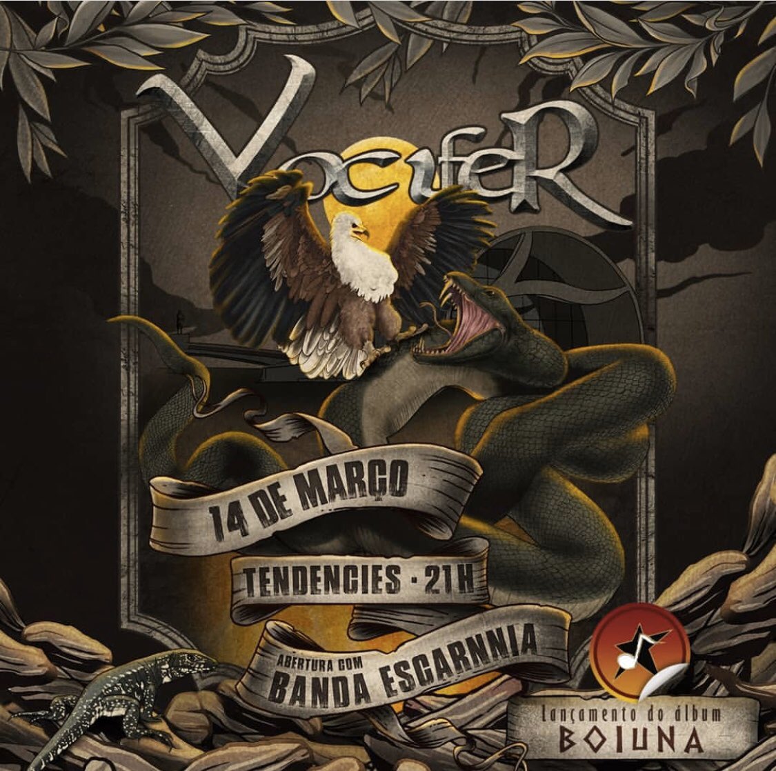 Quem quiser me encontrar nos rolês nada aleatórios de Palmas, já sabe, né? Eu vou pro Especial do O Rappa, dia 13, no <a href="/tendenciesrock/">@tendenciesrock ®</a>. Eu amo uma banda 💛. E lá no sábado tb tem Banda Escarnnia. Vemmmm 🤘🏽👍🏾😉