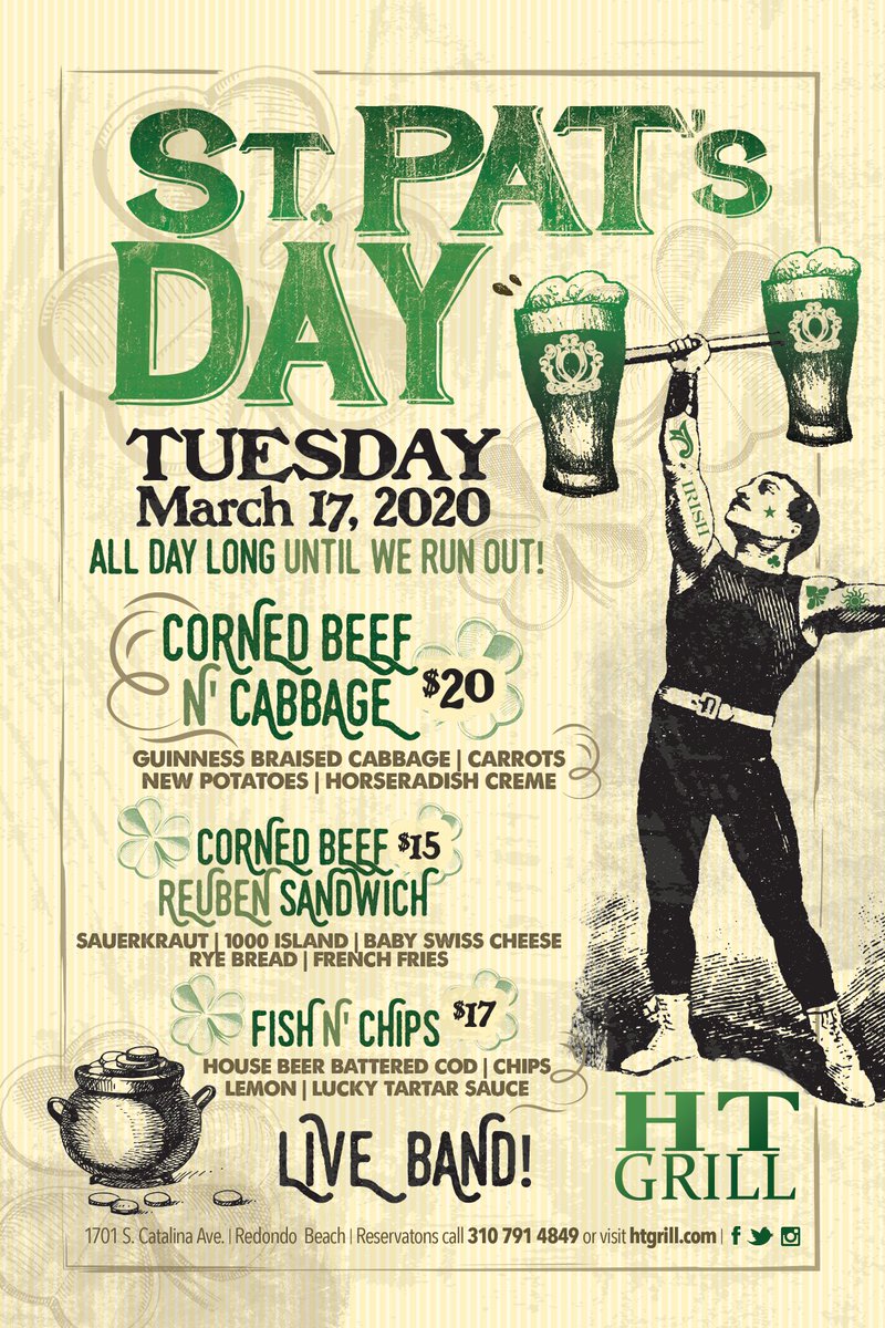 HT_Grill's tweet image. ⁞⁝✦⁞⁚𖣊⁚⁞✦⁝⁞ 😘 Whiskey Wednesday! Check out our St. Patrick's Day Specials &amp;amp; be sure to stop by for some patio time w/ your friends &amp;amp; fam ☘️🌴✨  ☙𒁯➶🥃➶𒁯❧ || 📸  @ryanfranklinlang