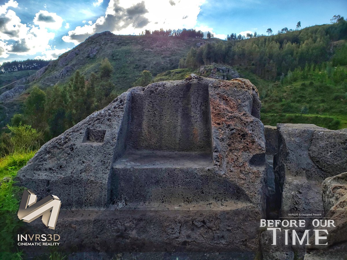 BeforeOurTimeVR's tweet photo. One of the most famous types of stone work throughout Peru are the numerous carved altars crafted into natural bedrock. There's varying theories about their origins and purpose, but their precision makes it clear: the ancient builders were absolute masters of masonry. https://t.co/bDptMwvfSk