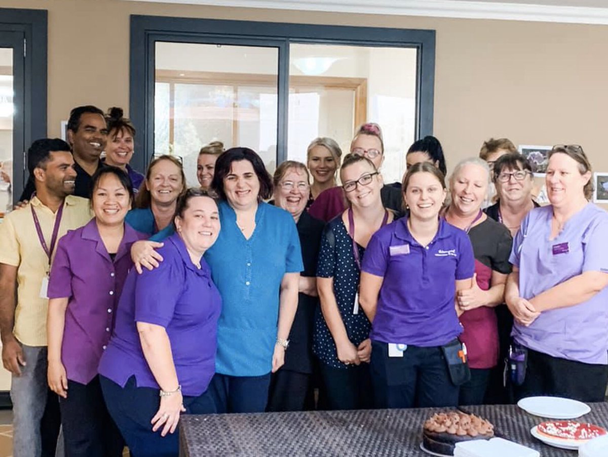markwsewell's tweet image. Our inspiring team at Warrigal Mount Terry congratulating Kaitlyn, who after years of great service, initially as a volunteer, leaves for a great job at St George Hospital. #hererforgood #warrigalcareers