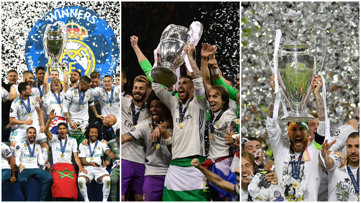 JCLAROS_'s tweet photo. Se acabó! @LFC out! 

Para que aprendan a valorar eh!...lo que hizo el @realmadrid no lo va a repetir NADIE jamás! Es algo que nunca podrá verse de nuevo. 3 @ChampionsLeague consecutivas es algo reservado para el equipo mas grande de la historia! Para eso se necesita ADN! 

👋😉 https://t.co/hkpMAzfmle