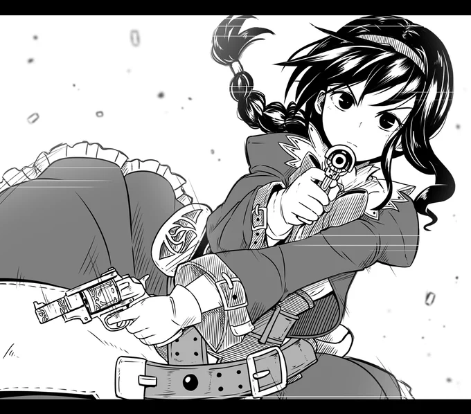 本日のイラストはッ!
ワイルドアームズ3のヴァージニアですッ! 