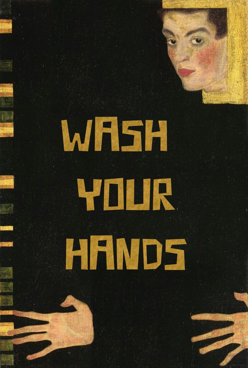 My ode to Egon Schiele and the Spanish flu pandemic of 1918. That flu and its consequences were catastrophic. 
Protect your home &amp; workplace in 2020:

Wash your hands often with soap and water. 
#coronavirus #COVID19 #WashHands #egonschiele