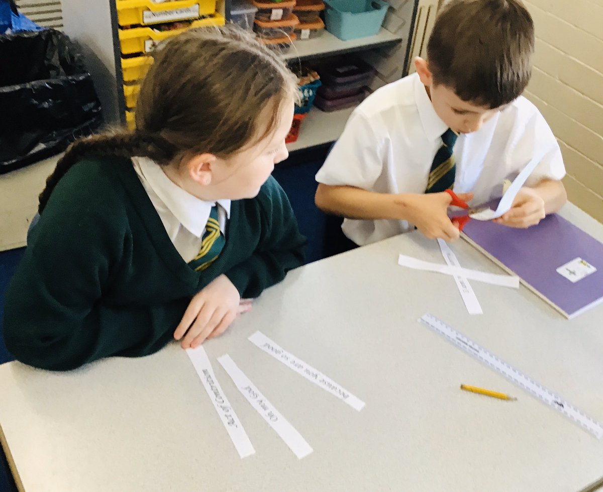 sjvblackpool's tweet photo. Great partner work splitting up and re-ordering the ‘Act of Contrition’ in RE this afternoon to help us to learn it off by heart ❤️ as part of our preparation for Reconciliation 🙏🏼⛪️ #SJVRE #SJVClass3M https://t.co/Ui4shcihmA