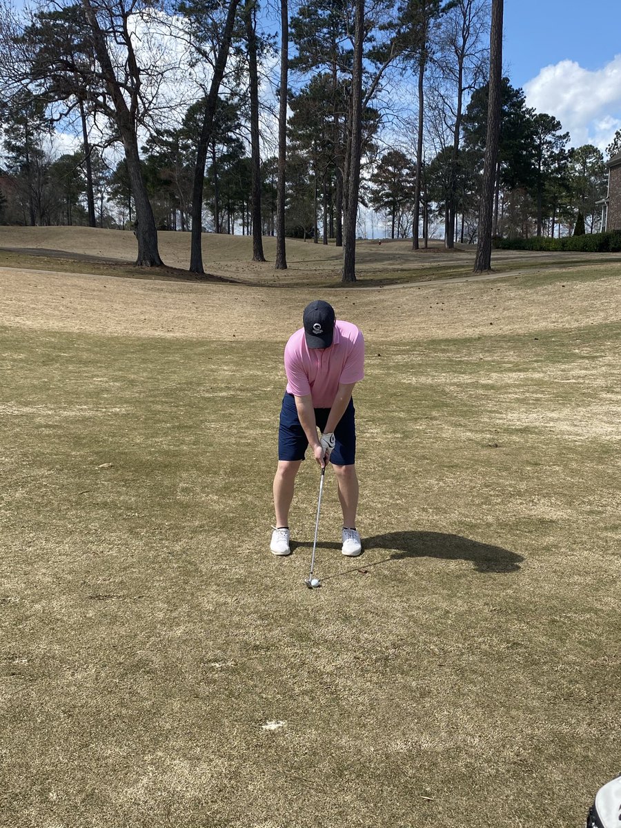 schmitt3411's tweet photo. I’m getting old when ⁦@ALoadOfSchmitt⁩ is drinking beer when we play golf and he’s legal.  Then wanting to play the back tees.  Old man still kick his a—! https://t.co/CsLeXrKbRJ