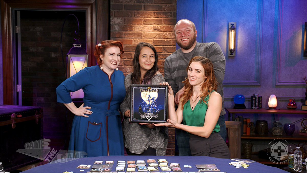 GeekandSundry's tweet photo. Today on #GameTheGame we tackle #Talisman #KingdomHearts from @TheOpGames! 

The worlds are under siege from impending darkness, and only you and your friends can save the day. Can you seal the Door to Darkness?  

4pm Pacific - https://t.co/9Y1fOF87tq https://t.co/bIn2mU4iks