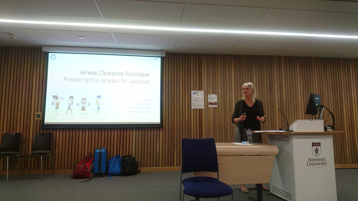 Our afternoon featured Heff Bozic, <a href="/kent1_10/">Thomas kent</a>, Ceilidh Brown &amp; <a href="/AliGates8/">Ali Gates</a> discussing applications of exercise in clinics and airway clearance!