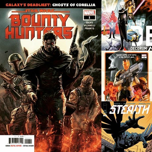 RedShirtComics's tweet photo. Captain’s Picks! @marvel #StarWarsBountyHunters #Cable @imagecomics #Stealth #Decorum
Support your #LCS this #NCBD!
#portjeff #portjefferson #portjeffersonvillage #portjeffersonstation #portjeffharbor #portjeffersonharbor #millerplace #soundbeach #rockypoint #mtsinai #bell… https://t.co/4YVIpBZZNC
