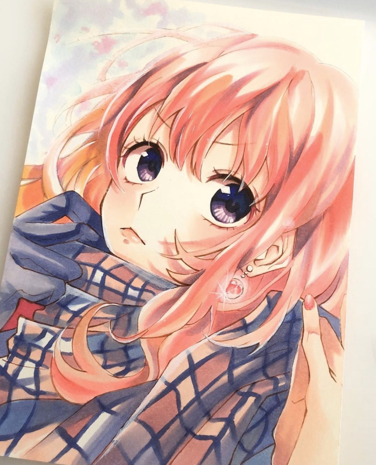 彩木 ぴすこ ご依頼頑張ります ヤマコさんお誕生日おめでとうございます どのイラストも大好きです 髪の毛のなびかせ方 色の塗り方 あと 耳の描き方が好きです 特に色の塗り方はヤマコさんのイラストを参考にさせていただいています