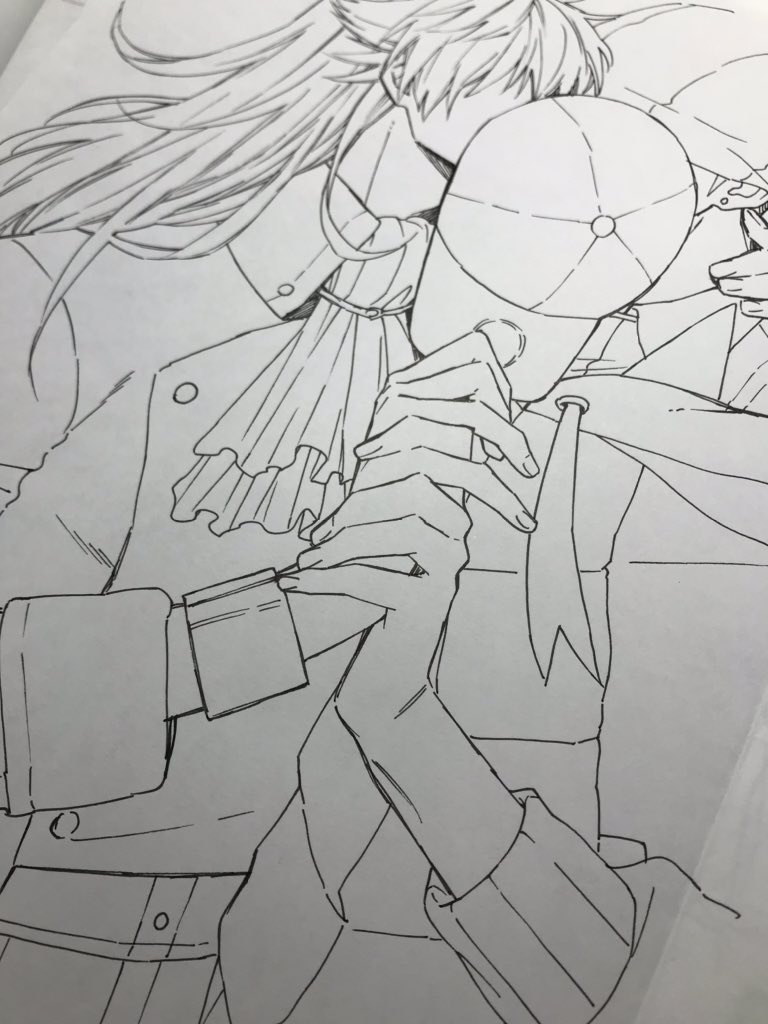 1さつめの表紙のペンおわった 
