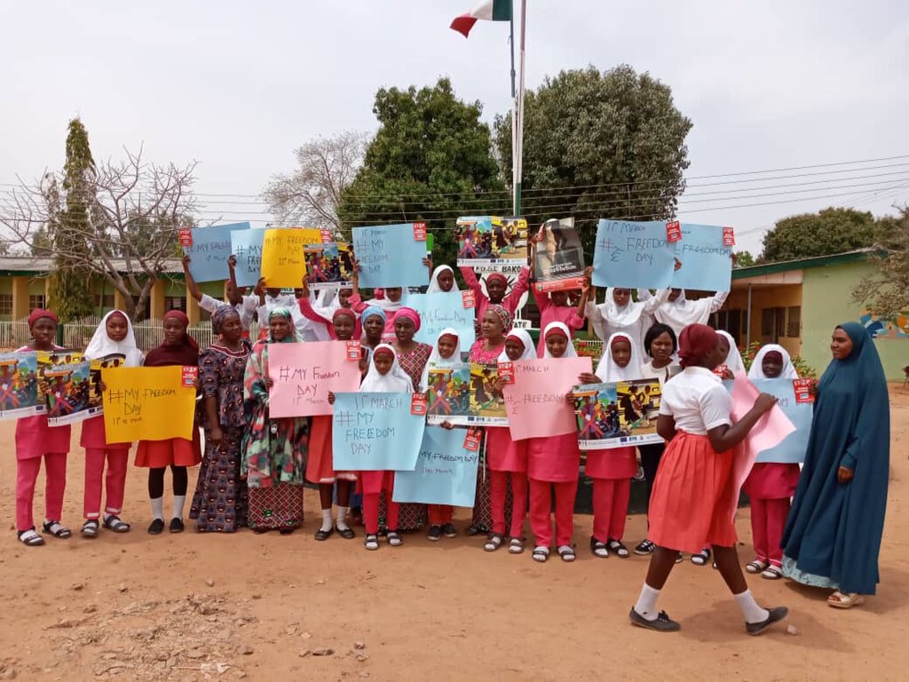 bakorialumni's tweet photo. FGGC BAKORI GIRLS SAY ACCESS TO GOOD AND QUALITY EDUCATION IS FREEDOM TO US
#MyFreedomDay
#cnnfreedom https://t.co/Q0qj4czuXF