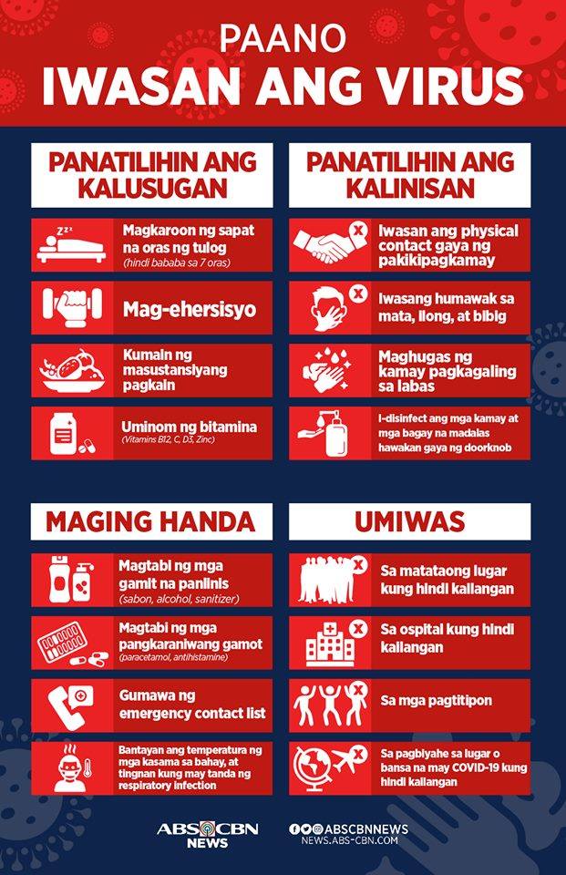 DZMMTeleRadyo's tweet photo. Idineklara na ng World Health Organization na pandemic ang #COVID19 outbreak dahil sa patuloy na pagkalat nito sa buong mundo.

Sundin ang payo ng mga eksperto para makaiwas sa #coronavirus. https://t.co/wk9shabkmj