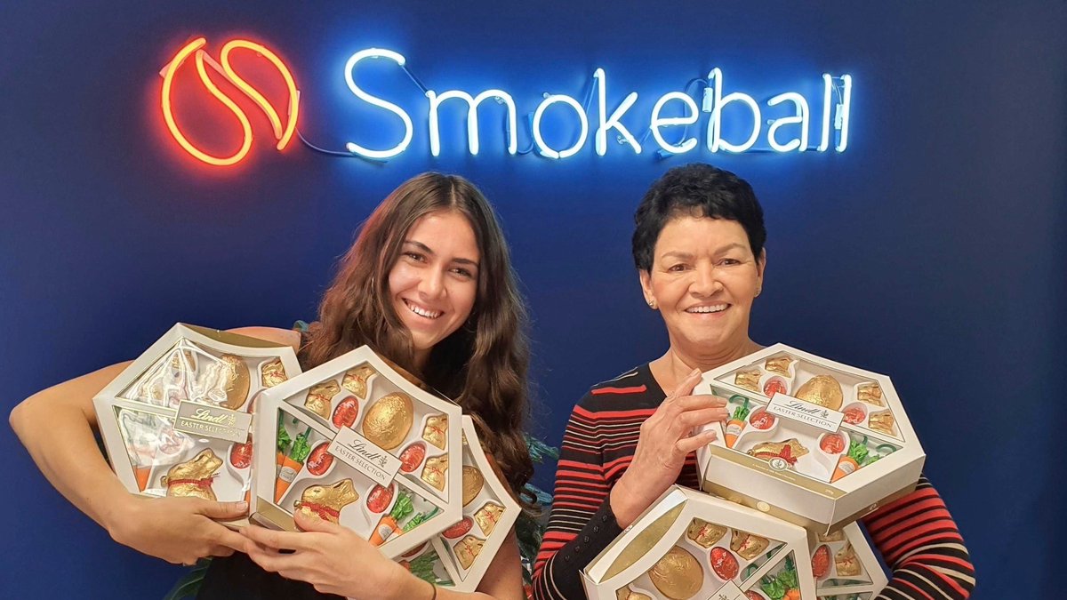 Smokeball_AU's tweet photo. EASTER EXCLUSIVE
Discover how Smokeball will transform your business and treat yourself while youโre at it. Watch a face-to-face demo by Thursday 9 April 2020 and you will receive a Lindt Easter box. https://t.co/Zpvl6AlyUe.
#EasterOffer #LegalSoftware #ConveyancingSoftware https://t.co/Cqnj1IPFLa