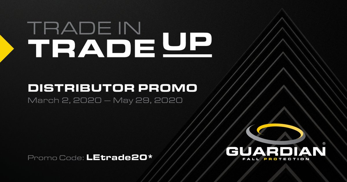 GuardianFall's tweet photo. Trade up for what?! Call your local #GuardianFallProtection distributor to see how you can qualify for the Trade In Trade Up #promo. https://t.co/9K3H2l1jL9