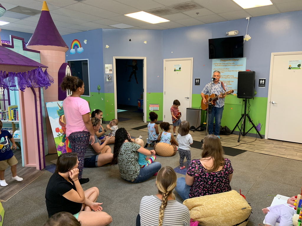 We're excited to have Mr. Richard visiting tomorrow at 10:30 am! We hope to see you all there!