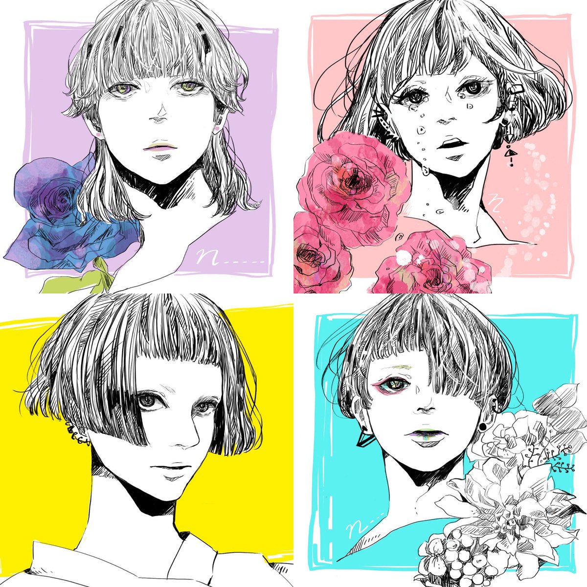 #春の創作クラスタフォロー祭り
#イラスト
このような、絵を描いています。 