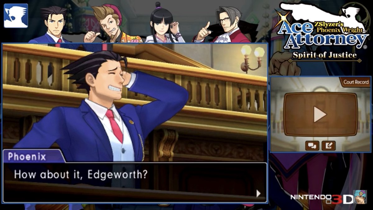 Magagie2's tweet photo. tsundere Edgeworth
#wrightworth 
#AceAttorney 
#narumitsu https://t.co/Xl1PPcJnJQ