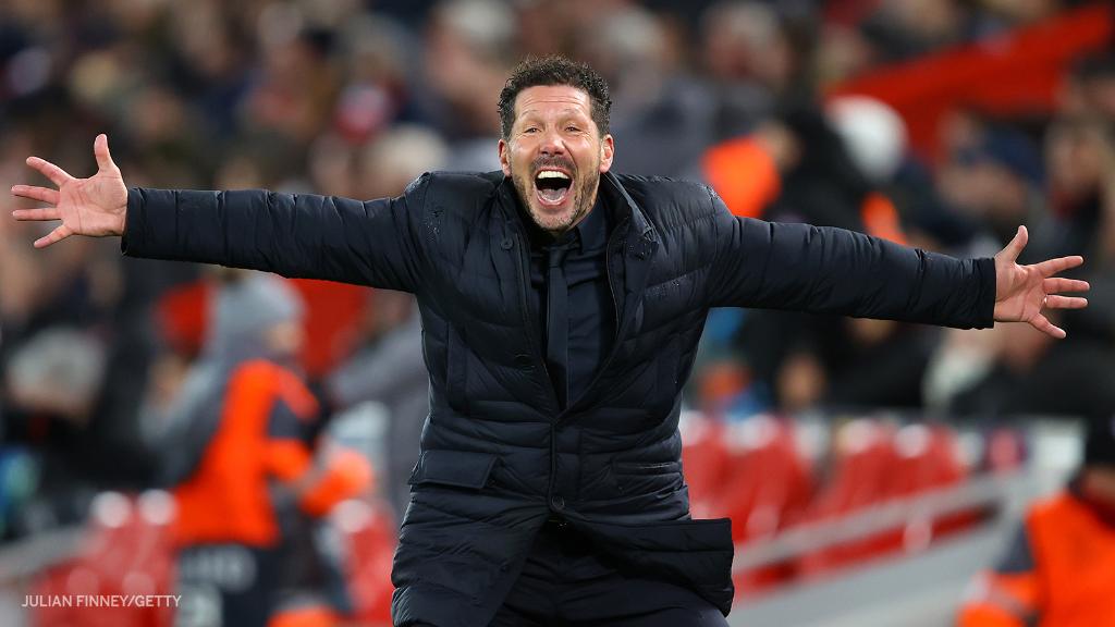 ESPNFC's tweet image. Diego Simeone has never lost a Champions League knockout tie against a team which does not contain Cristiano Ronaldo.