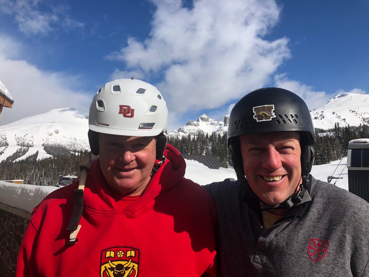 AcadiaKinger75's tweet photo. Wishing our boys all the best in the @TheNCHC playoffs. @WMUHockey @DU_Hockey @CTVTyler @kingstonr_rhett @RyBarrow #SunshineVillageSki #WMU11 #DU18 https://t.co/VQmn0ms16v