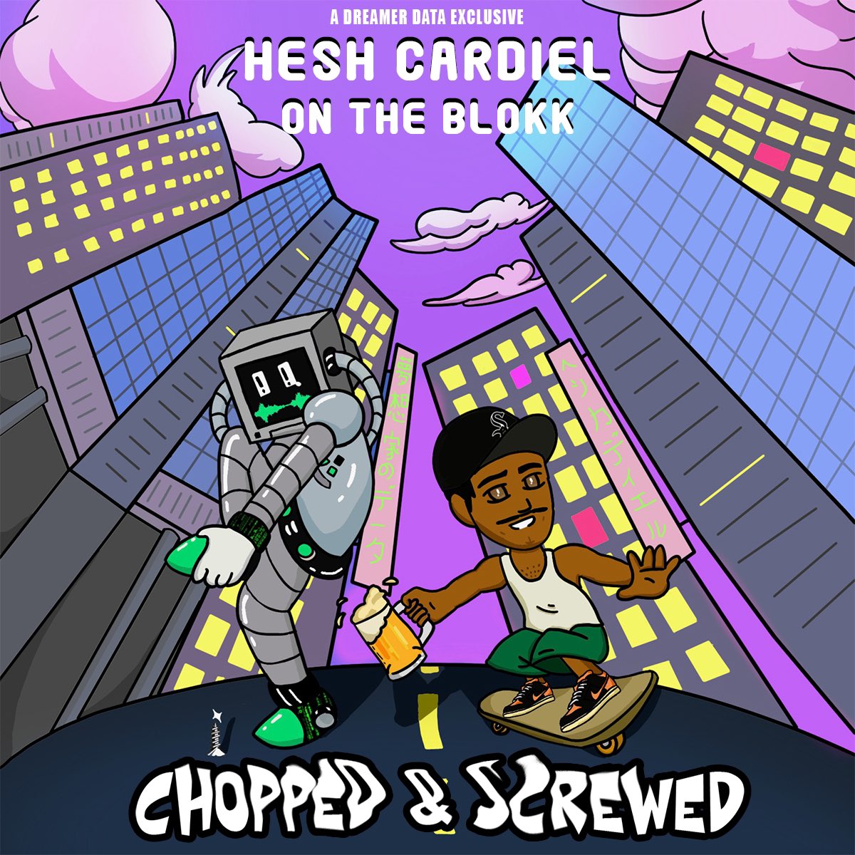 DDataArchive's tweet image. Our first exclusive in forever! Hesh Cardiel’s track ‘ON THE BLOKK’ but this time chopped &amp;amp; screwed by Wanyes world
⌨️💜
listen here: m.soundcloud.com/dreamerdataent…