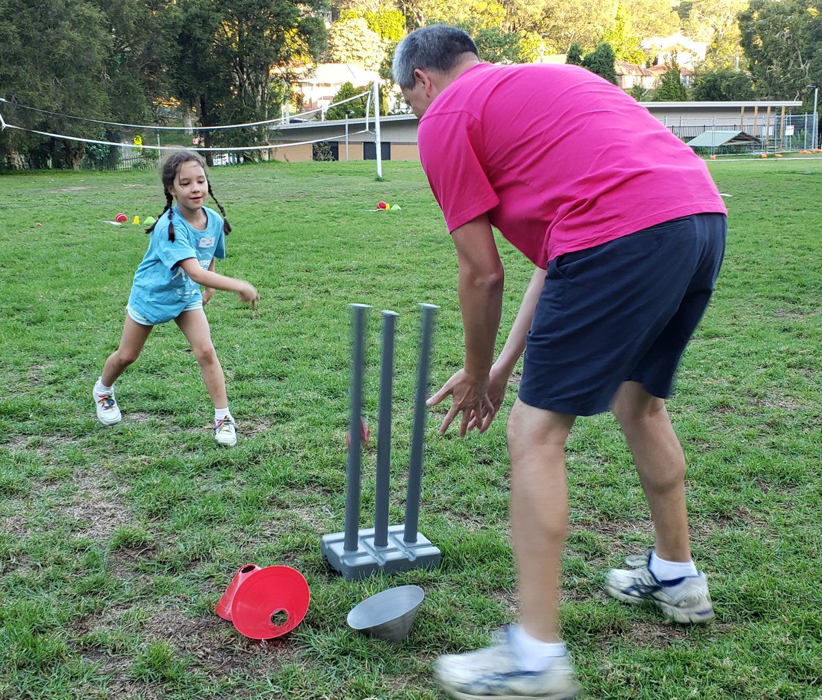 Daughters and Dads Cricket tweet media