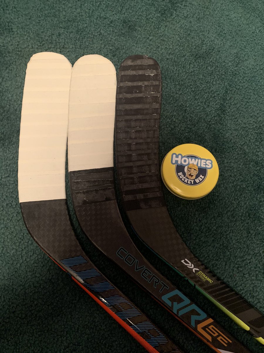 New tape jobs with @hockeytape and wax #warriorvip #AlphaDX #QRL #QRE