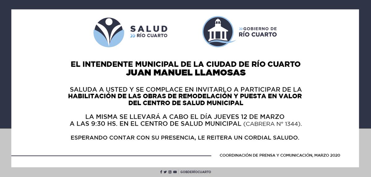 ordonezcarlosok's tweet photo. El gobierno del Intendente Llamosas sigue incumpliendo la Carta Orgánica Municipal. De inauguración en inauguración. De publicidad en publicidad. Eso si, de campaña de DENGUE, CORONAVIRUS y SARAMPION...NADA. https://t.co/tF2mQMW2AP