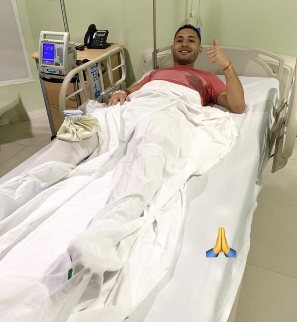 nacioncibaofans's tweet photo. Deseamos una pronta recuperación a nuestros jugadores @PabloMarisi y #JefryHolguin ¡Fuerzas cracks! Que el equipo los necesita, unidos somos más fuertes. 🙏🏼 https://t.co/Dc2SCCUYYq