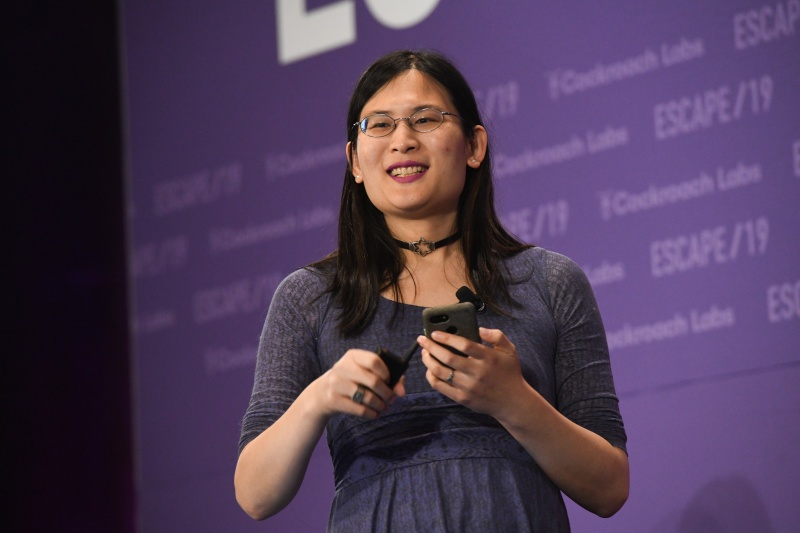 ESCAPE19Conf's tweet photo. [VIDEO 📽️] @lizthegrey shared sage advice at #EscapeConf: "Tools cannot magically solve a culture problem." 

Her point is that you cannot buy your way out of trouble. No tool can compensate for culture. 

https://t.co/ixRvzSSmaF

#MultiCloud #CLOUDInsightJam @honeycombio https://t.co/eYXY2gbEl3