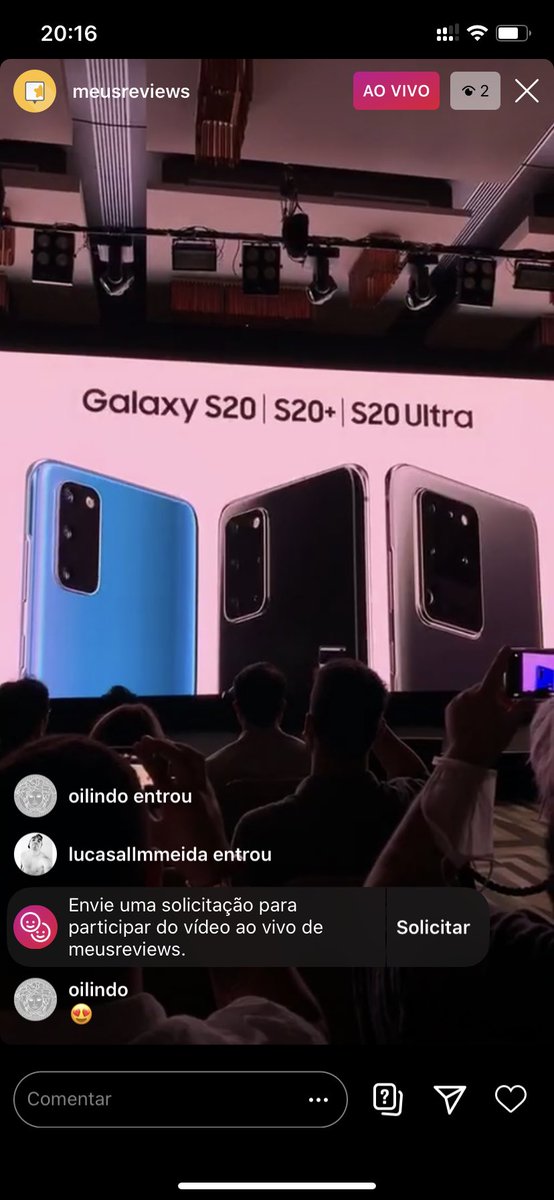 caikemuller's tweet photo. parabéns @SamsungBrasil tá lindo #appleisbetter #GalaxyS20Ultra https://t.co/nliuGjiOnv