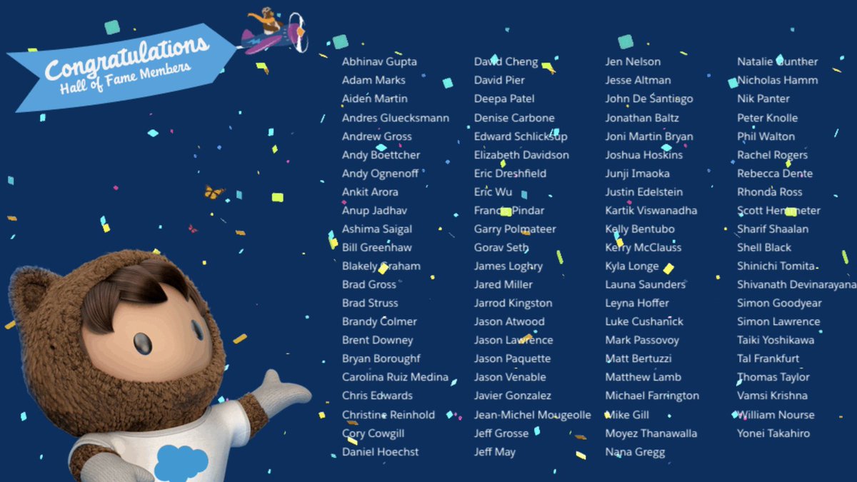 aviralsf's tweet photo. When you have awesome leaders like @abhinavguptas @forceguru @shivanathd, who are leading with example. I am sure everyone learns and admire tons from you all!
Congratulations for becoming part of #MVPForLife!
#SalesforceMVPHallOfFame @salesforce @trailhead https://t.co/3Z1GWssd2n