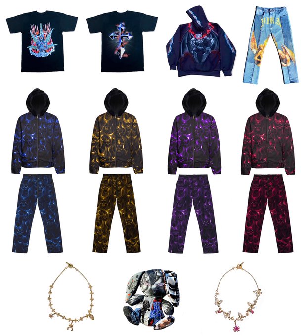Crystal Underworld collection releasing this Friday @ 2:00 pm pst https://t.co/nxUBqIDKMC