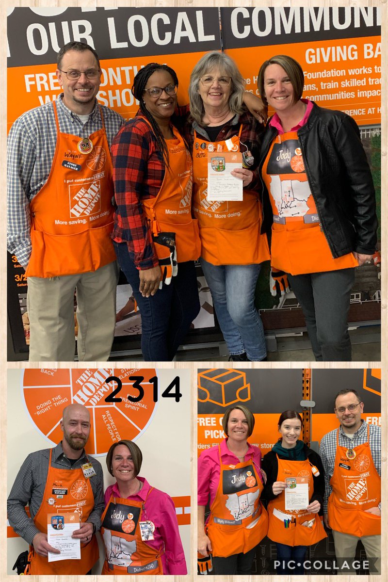 Team Paducah on point today!Lorel rocking out customer service 2 weeks in, Beth our very own tigger at SCO, and Mark driving consistent OPS process! Great job! <a href="/wayne2314/">Wayne Williams</a> <a href="/SudduthGmail/">Mark Sudduth</a> <a href="/RisleyJeff/">Jeff Risley</a> @AmandaW2314 <a href="/RobD250/">Rob Dyer</a> <a href="/joethd/">Joe Mitchell</a> <a href="/john_l_gossett/">John Gossett</a> <a href="/DebraBakerHD/">Debra Baker-Murph</a> <a href="/RececcaS/">Rebecca Killinger HD</a> <a href="/Dave_Dawber/">Dave Dawber</a>