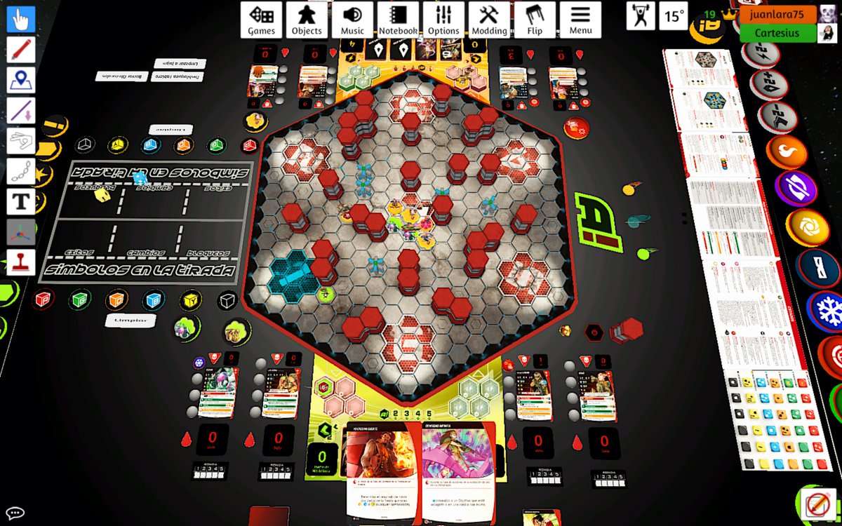 A falta de partidas físicas, bueno es <a href="/TabletopSim/">Tabletop Simulator</a>. #Aristeia!