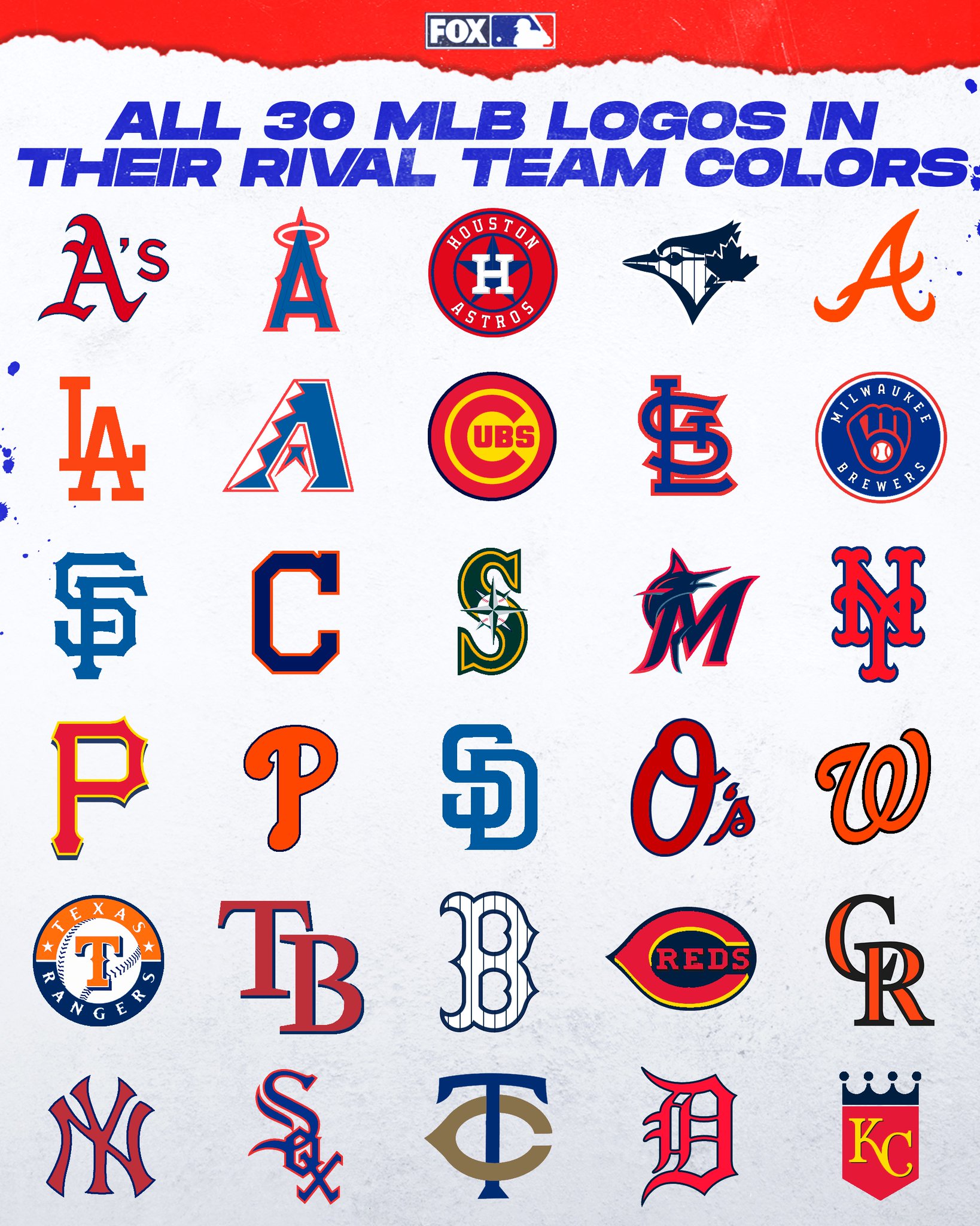 FOX Sports: MLB on X: mlb-logo-quiz