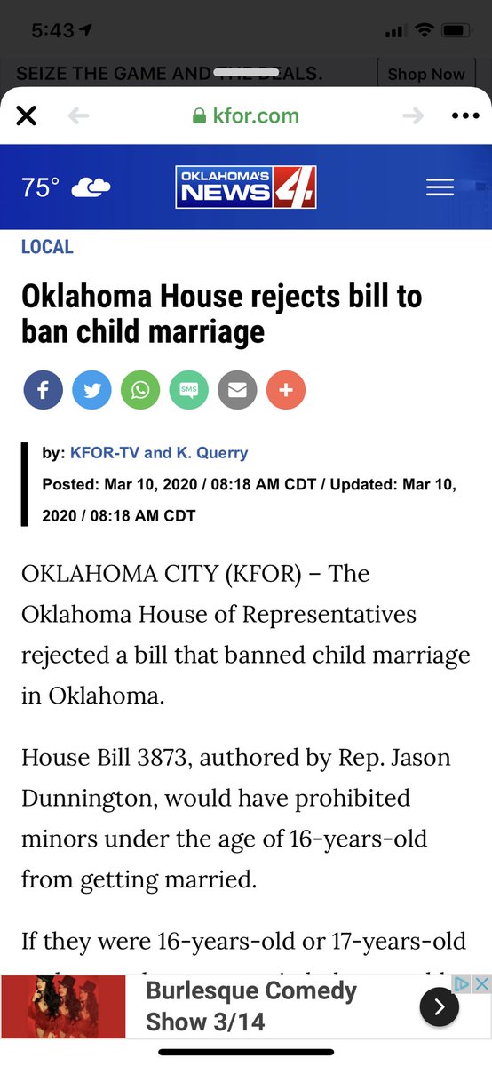 DavesHundo's tweet photo. @iamjohnoliver ....Meanwhile in Oklahoma https://t.co/kuqFrY24vN