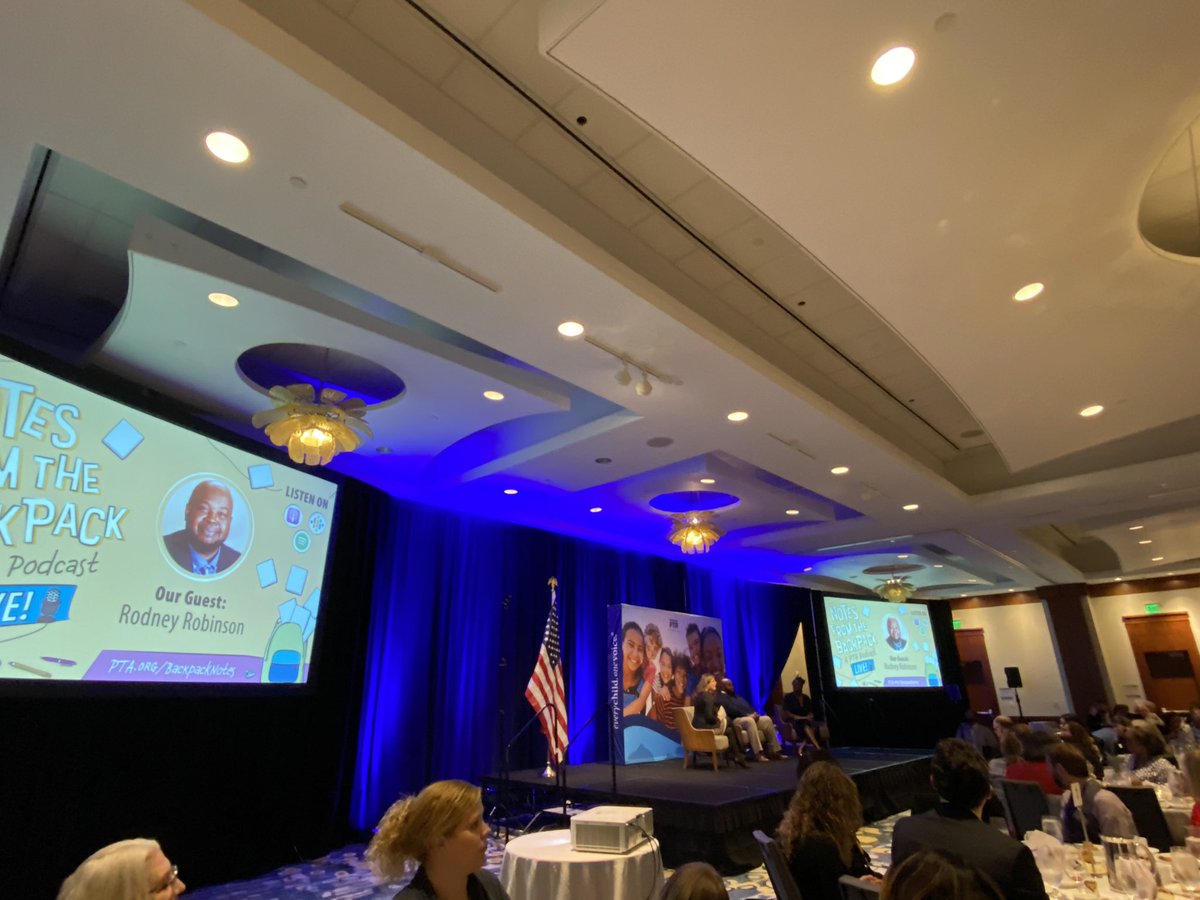 WESPTAeagles's tweet image. Tune in to the LIVE podcast: Notes From The Backpack to hear from the National Teacher Of The Year, Rodney Robinson!
#notesfromthebackpack
#PTALegCon