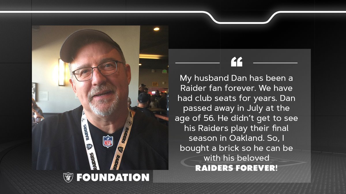 Raiders Foundation tweet media