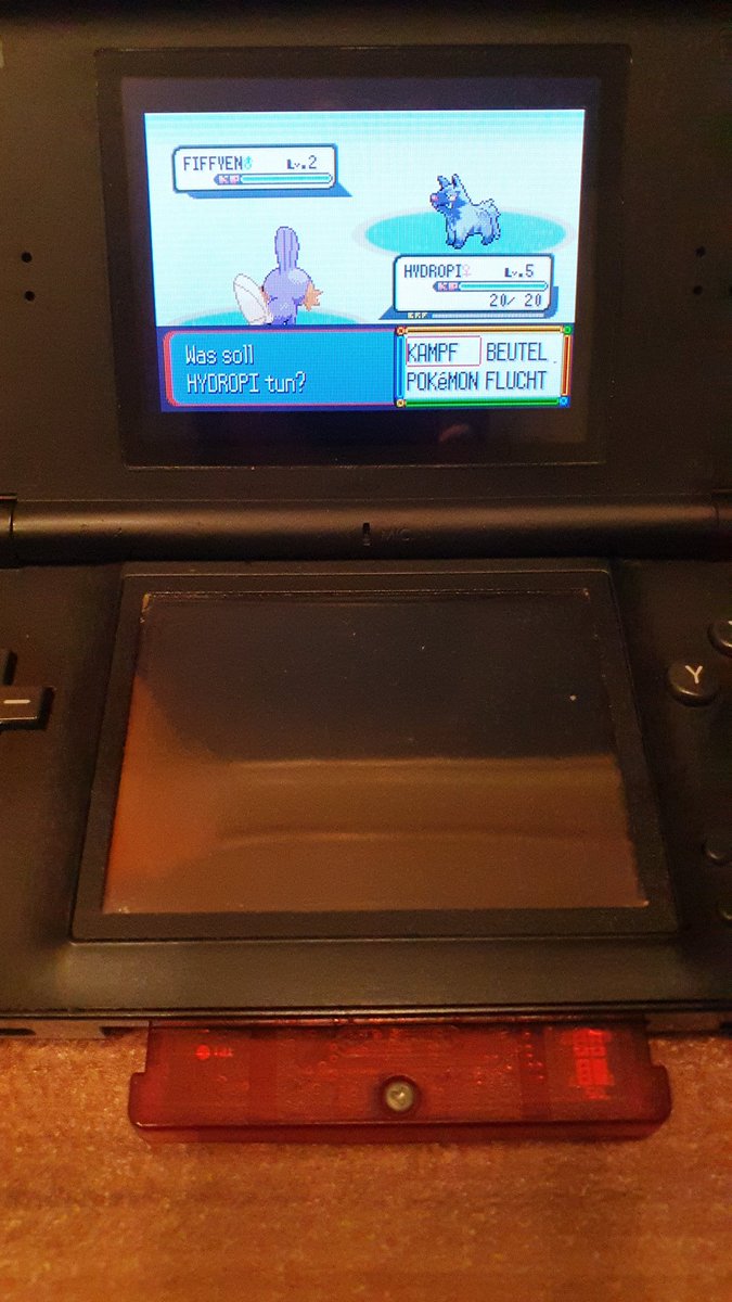 Monosurround89's tweet photo. WTF 😳 what is going on? Shiny female mudkip after only 334 softresets in ruby. My First shiny for #GBAWeek #GBAWeek2020 @TheSakatiS @speed0373 https://t.co/2TbQTHcmra